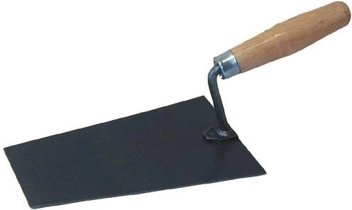 Paleta de albañil de acero 200 × 140 mm