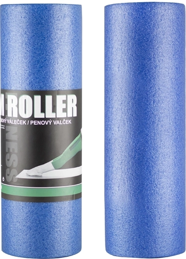 Rodillo de masaje de espuma 45 cm azul