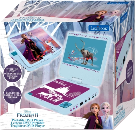 Lexibook reproductor de DVD portátil 7" DISNEY FROZEN