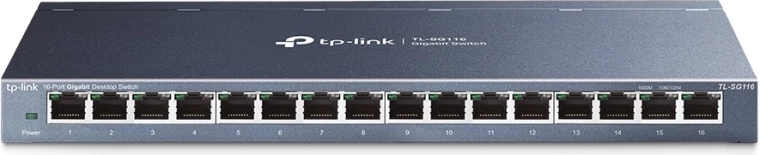 Conmutador de red TP-Link Gigabit de 16 puertos TL-SG116