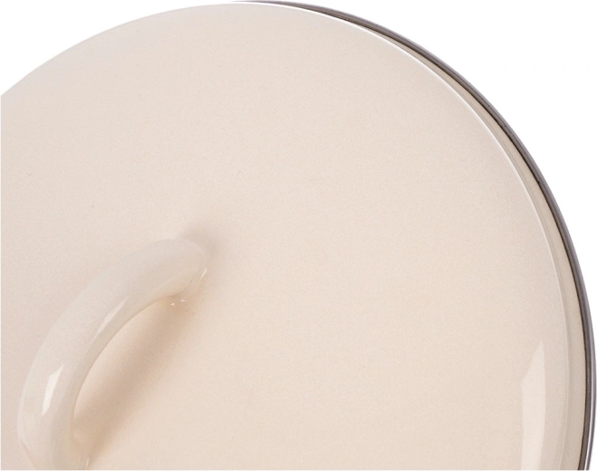 Acero esmaltado resistente con borde metálico