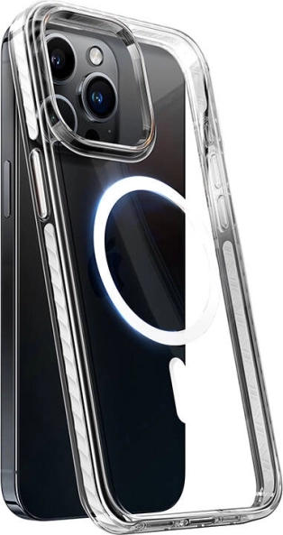 Funda transparente Torras Sparka para iPhone 15 Pro