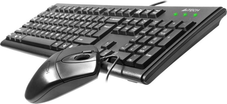 Set de teclado y ratón A4Tech para trabajo de oficina