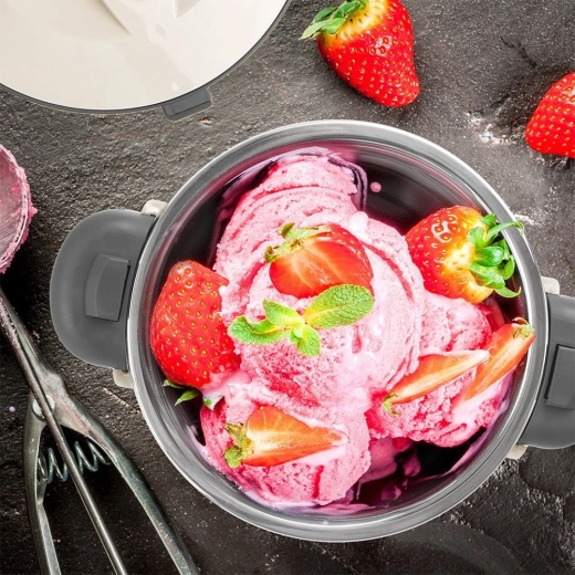 Ideal para helado casero y postres fríos