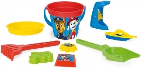 Juego de arena 9 piezas Patrulla Canina