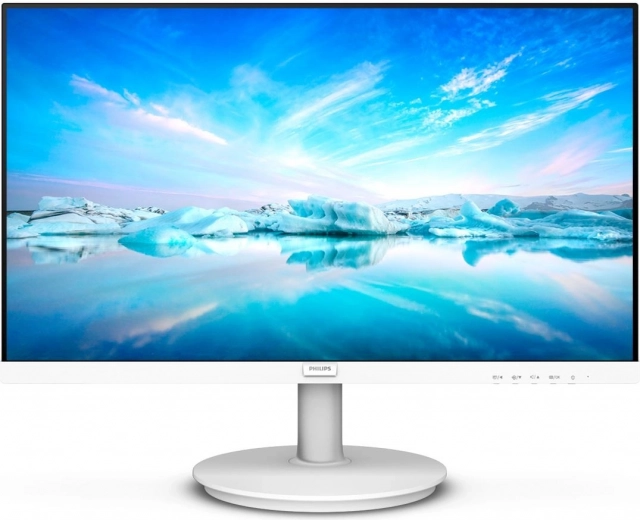 Monitor IPS blanco de 27 pulgadas PHILIPS con HDMI y altavoces