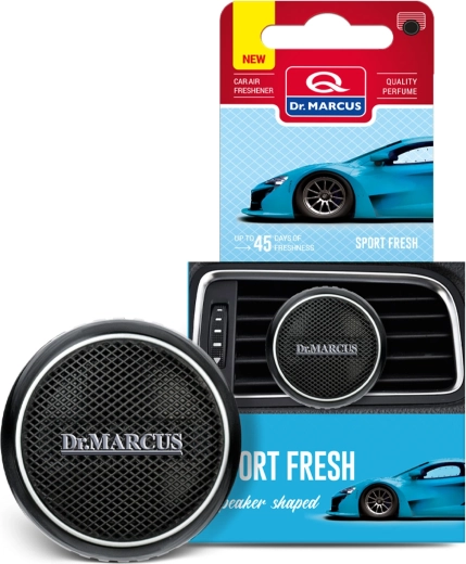 Dr. Marcus ambientador para coche con forma de altavoz Sport Fresh