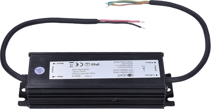 Potencia de 60 W para iluminación LED de 12 V