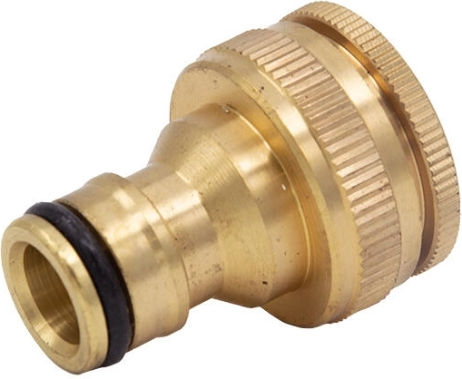 Adaptador de latón con rosca interior 1/2" y 3/4" AQUA