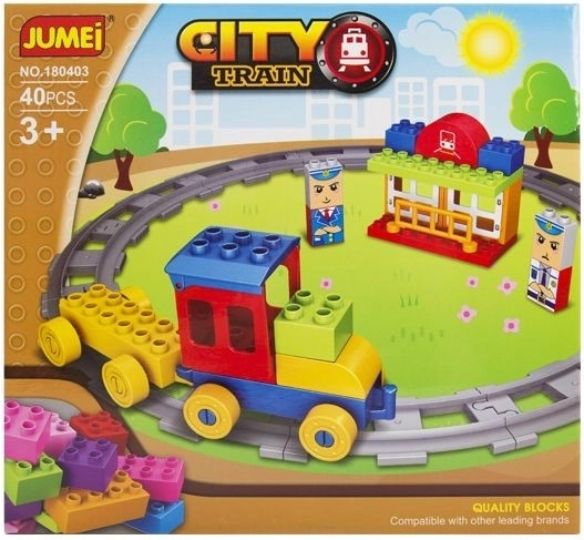 Tren Jumei City – set de construcción de 40 piezas - 1 unidad