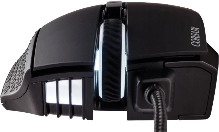 Preciso sensor de 18 000 DPI e iluminación RGB