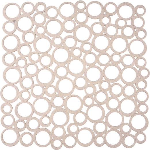 Rejilla protectora BIO de cáñamo para fregadero 29 × 29 cm – suave, superficie burbujeante