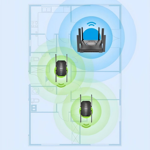 Cobertura Wi-Fi en todo el hogar