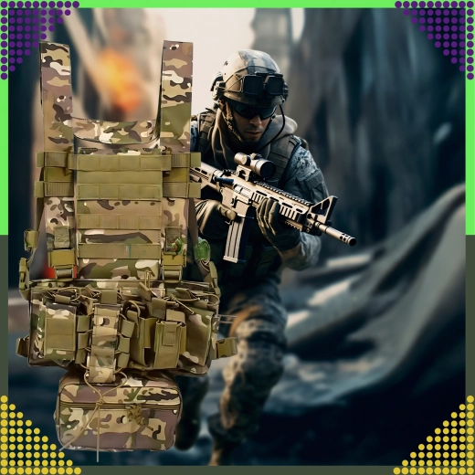 MOLLE modular con corte láser