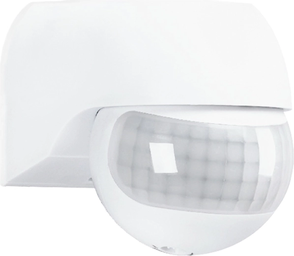 Sensor de movimiento PIR de pared para exteriores Solight, blanco