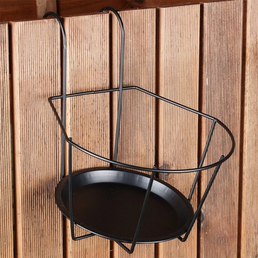 Fácil de colgar en la barandilla sin herramientas