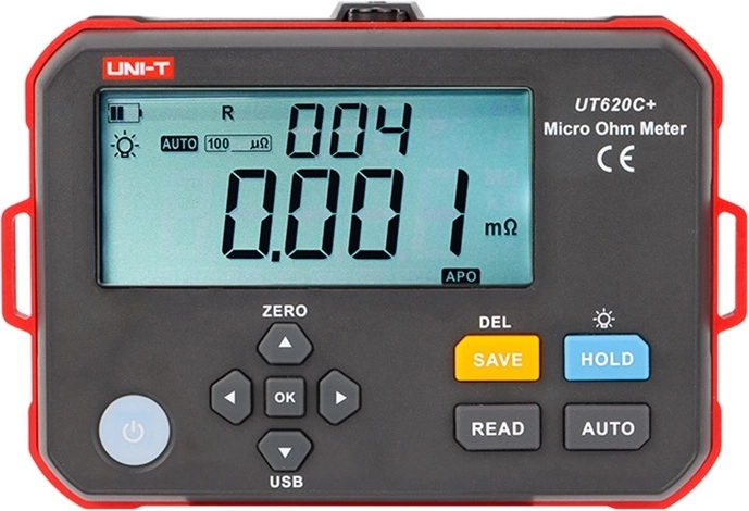 Uni-T UT620C+ microohmímetro digital