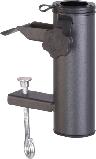 Soporte de balcón para sombrilla de 54 mm, color antracita