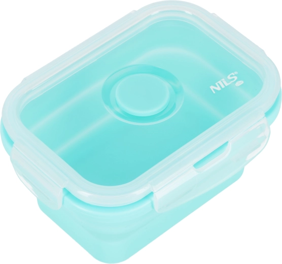 Nils Camp fiambrera plegable 355 ml color menta
