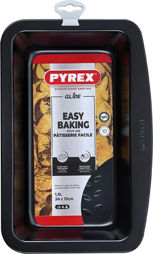 Molde para bizcocho tipo plum cake PYREX 24 cm