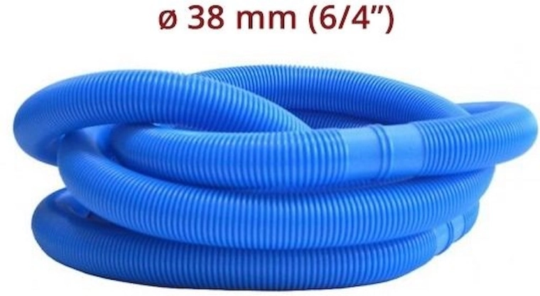 Manguera de piscina por metros 38 mm (6/4") – azul, 1 m