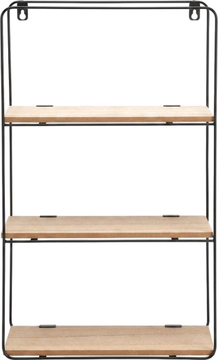Tres niveles para decoración y almacenamiento práctico