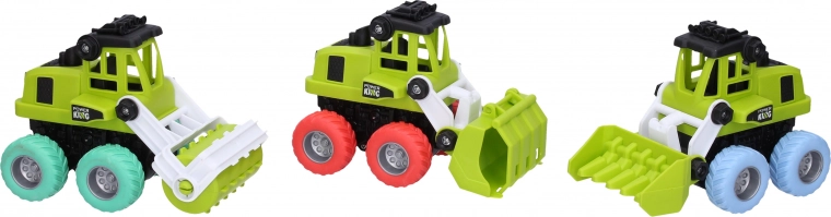 Cosechadora con volante de inercia 14 cm