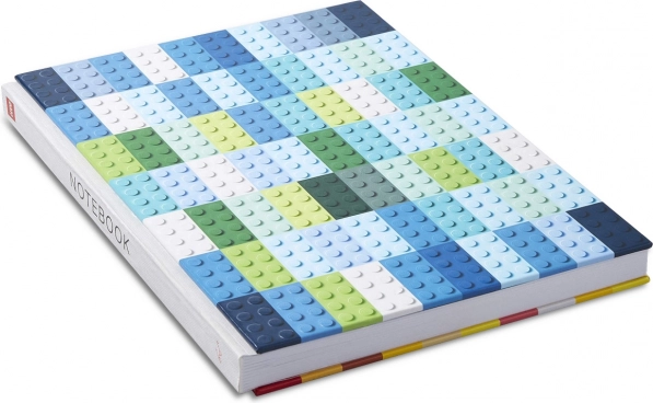 Bloc de notas LEGO A5 de papel reciclado