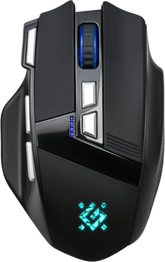 Ratón gaming inalámbrico DEFENDER Knight, 3200 DPI, 8 botones, negro