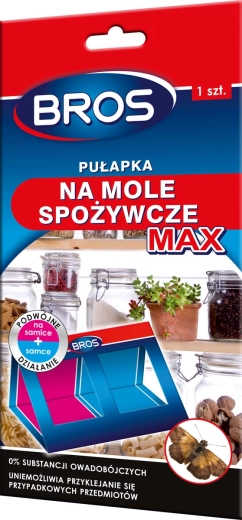 Trampa adhesiva para polillas alimentarias MAX