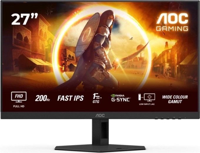 AOC 27G4HRE 27" monitor gaming Fast IPS 200 Hz con altavoces