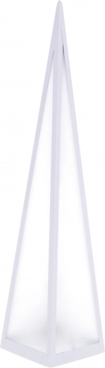 Pirámide moderna con marco resistente