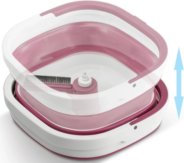 Cubo plegable para ahorrar espacio de almacenamiento