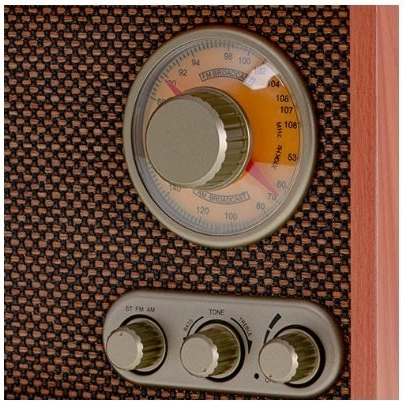 Sintonizador AM/FM clásico con sintonización analógica