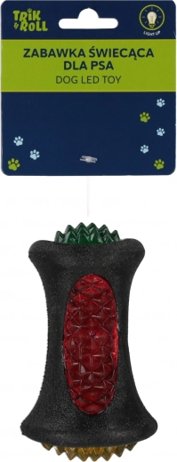 Hueso luminoso para perros de 9 cm