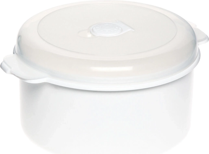 Recipiente para microondas de 2 l con válvula y temporizador