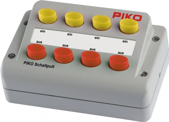 Panel de control analógico Piko con cuatro interruptores