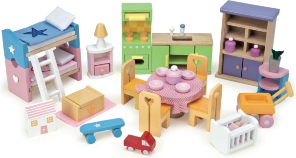 Le Toy Van set de inicio de muebles para casita de muñecas