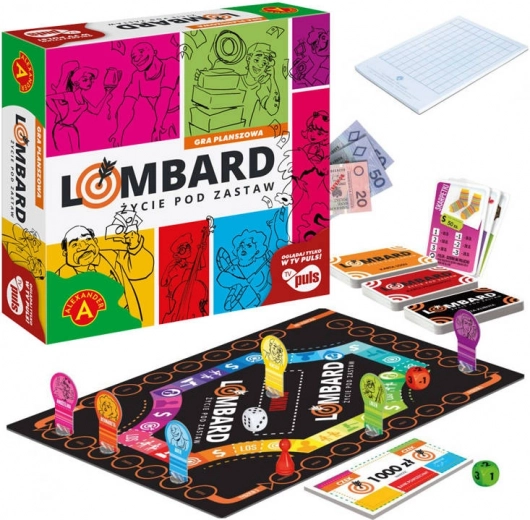 Lombard: Vida bajo prenda - Juego de mesa
