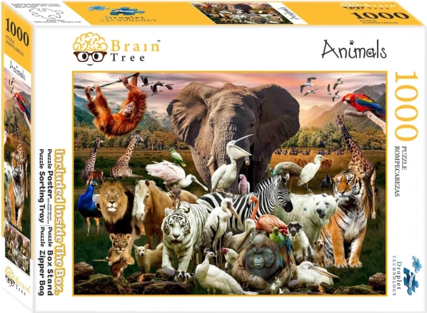 Puzle Animales 1000 piezas