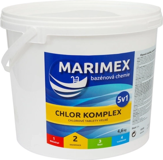 Marimex Komplex 5v1 tabletas multifunción para piscina 4,6 kg