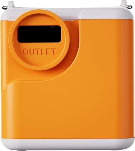 Flextail Nano pump 5c2 bomba portátil 3 en 1 con luz de camping (naranja)