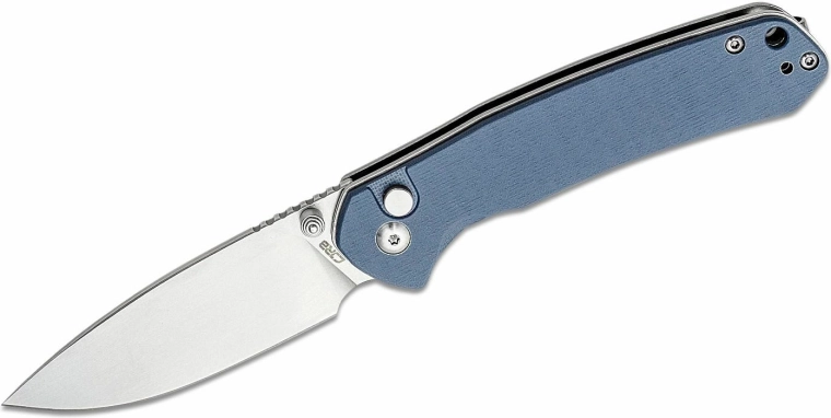 Cuchillo de bolsillo plegable CJRB Pyrite G10 7,9 cm gris