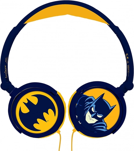 Auriculares infantiles con cable plegables BATMAN