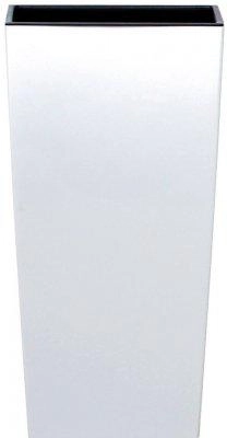 Maceta URBI SQUARE blanca 26,6 l