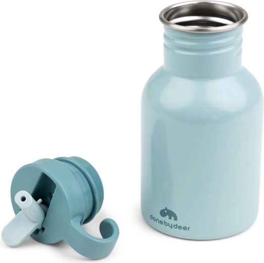Done by Deer botella infantil de acero inoxidable Elphee azul 350 ml