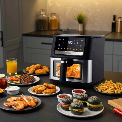Gran capacidad de 6,5 l y potencia de 1700 W
