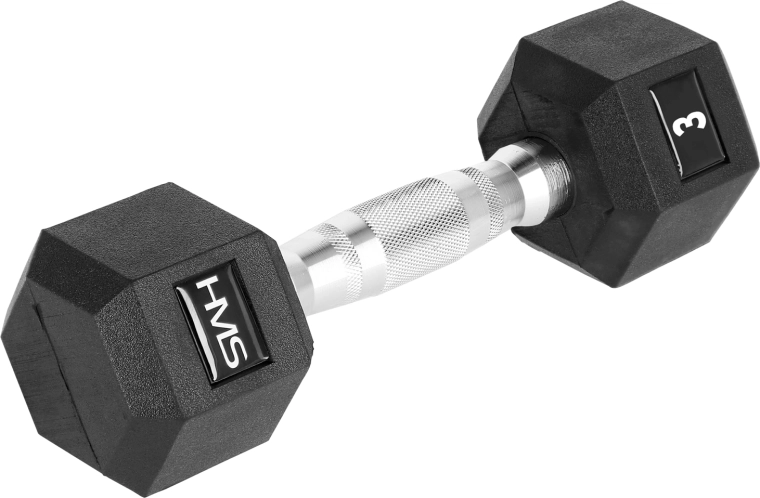 Mancuerna hexagonal HMS hex pro de 3 kg