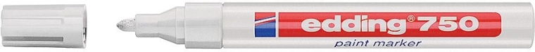Rotulador de laca blanco Edding 750