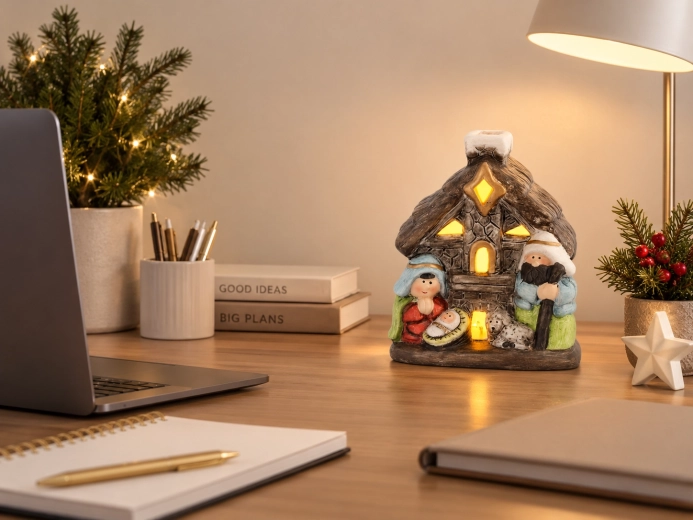 Iluminación LED para una acogedora atmósfera navideña